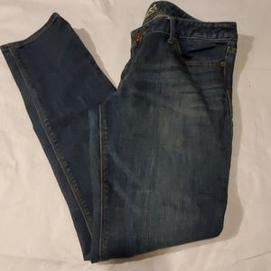 Express Stella Skinny Blue Jeans Womens 10